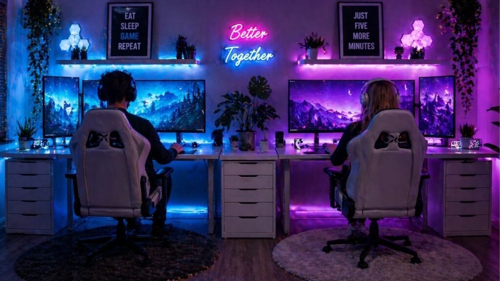 Couple Gaming Setup