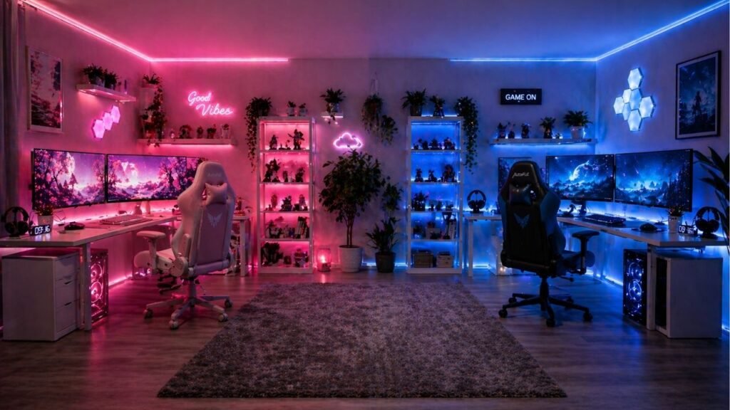 Couple Gaming Setup