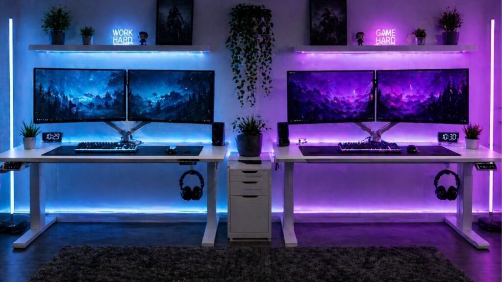 Couple Gaming Setup