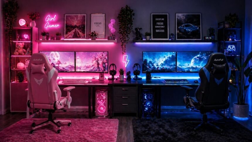 Couple Gaming Setup