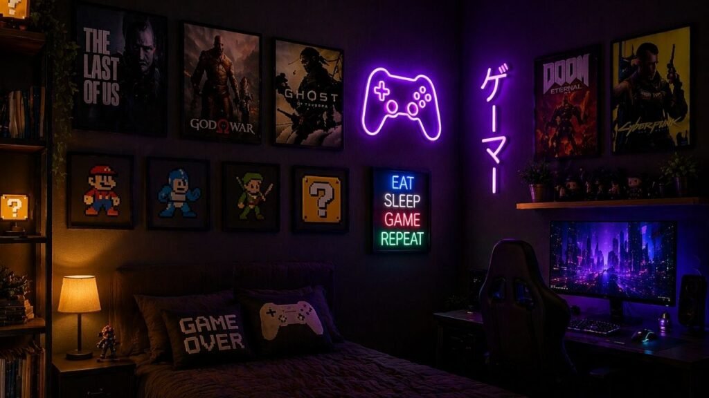 gaming room decor ideas on a budget 2026