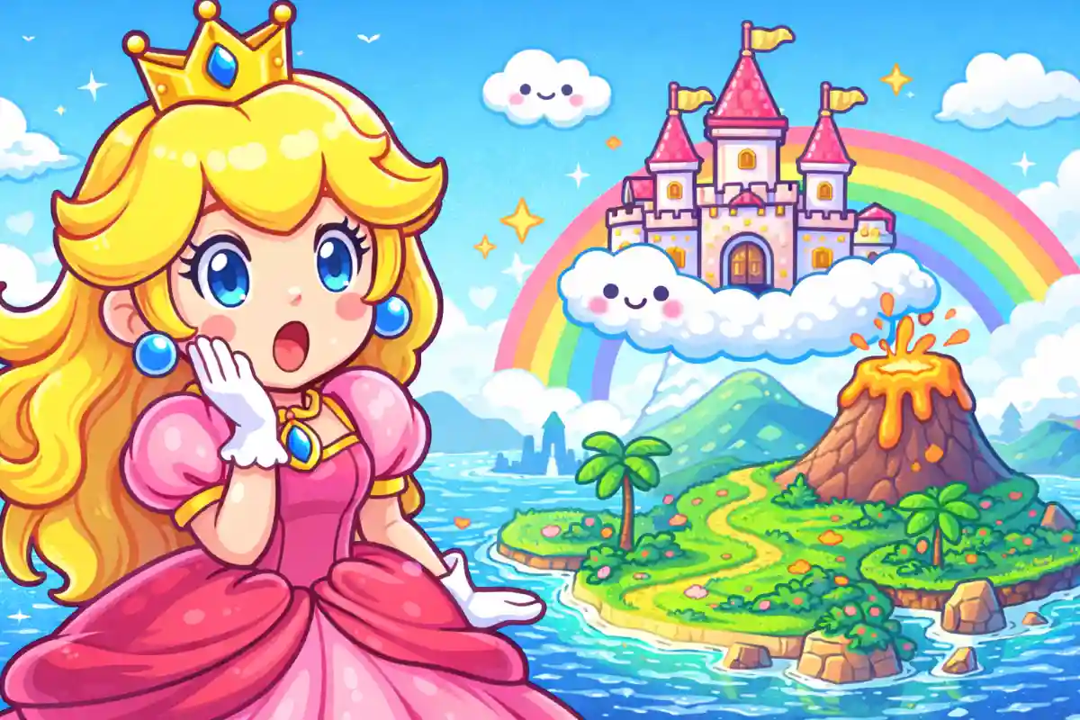 Super Princess Peach Game