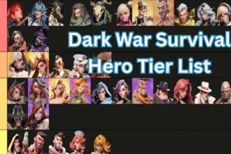 Dark War Survival Hero Tier List