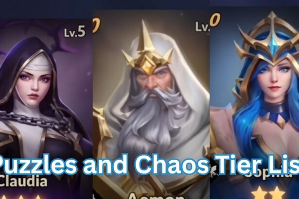Puzzles and Chaos Tier List